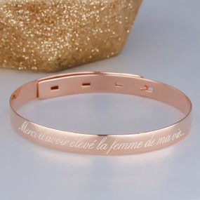 Grand Bracelet Jonc à personnaliser