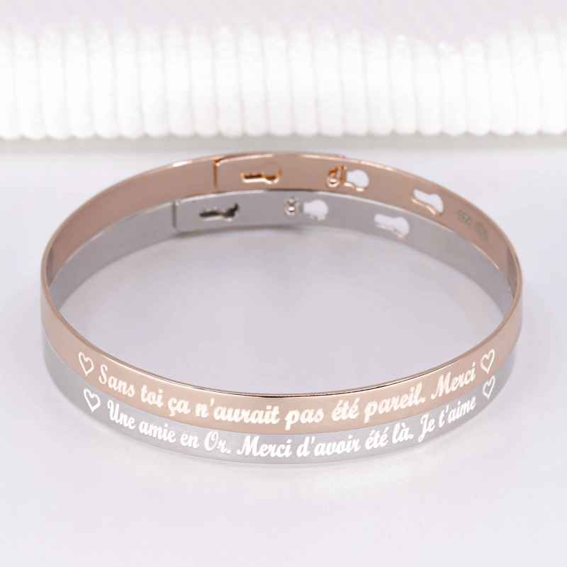 Bracelet pour témoin de mariage ou meilleure amie