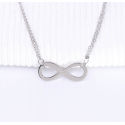 Collier infini personnalisé en argent 925