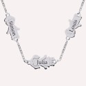 Collier gravé choupinous en Argent 925 ou Plaqué Or