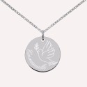 Collier personnalisé ma jolie colombe en argent 925 ou plaqué or